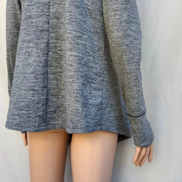 Nike Dri-Fit Women's Draped Open cardigan Size XSmall Gray Long Sleeves Thumb - Picture 6 of 9